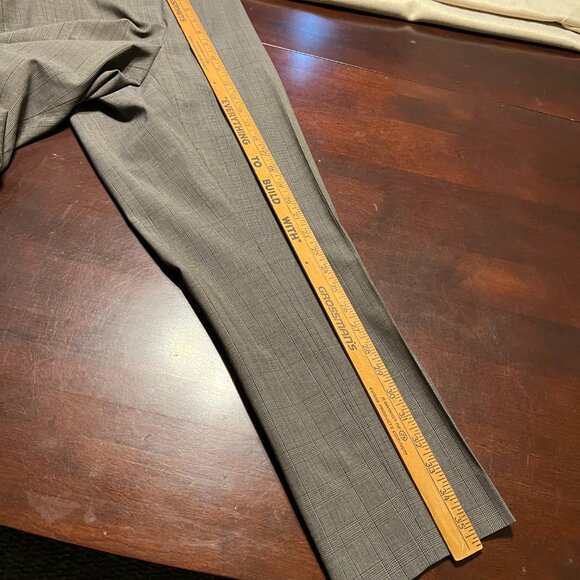 THEORY ETIENNETTE 3pc. PANT SUIT PLAID SIZE 10/12 - Picture 13 of 16